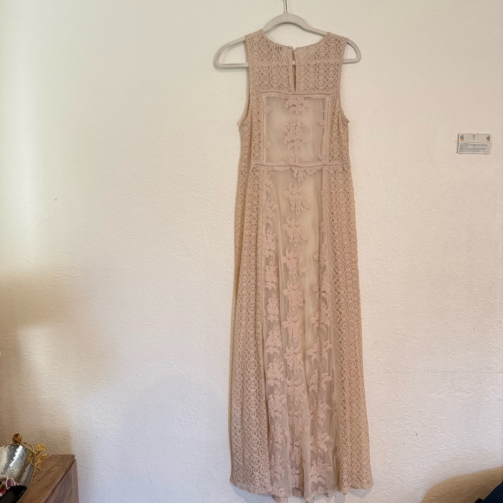 Forever 21 Contemporary Sheer Crochet Dress - Picture 7 of 10